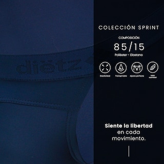 Foto 4 | Foto 4 | Set De 3 Tangas Para Hombre Sprint Dietz Comoda Y Fresca