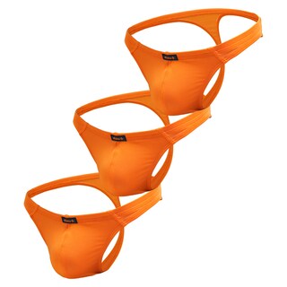 Foto 1 | Foto 1 | Tangas para Hombre Bahia Dietz Naranja 3 Piezas