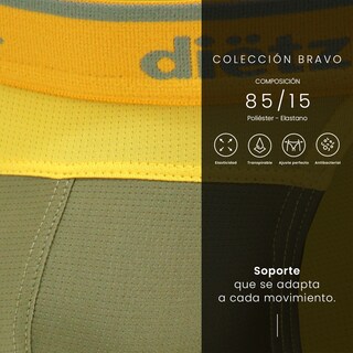 Foto 4 | Foto 4 | Tangas Dietz Flow para Hombre 3 Piezas