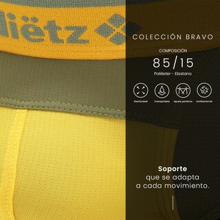 Foto 4 | Foto 4 | Set De 3 Tanga String Para Hombre Bravo Dietz Innovadora