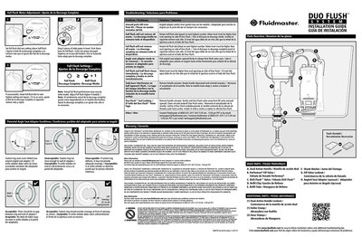 Foto 5 | Foto 5 | Sistema De Conversión Fluidmaster 550dfrk-3 Duoflush 2 - Venta Internacional.