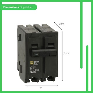 Foto 3 | Foto 3 | Disyuntor Schneider Electric Homeline 50a 2 Polos 120/240 V - Venta Internacional.