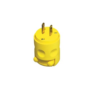 Foto 1 | Foto 1 | Enchufe Leviton De Vinilo De 2 Hilos 15 A 115 V Amarillo - Venta Internacional.