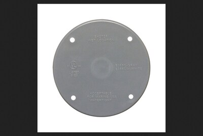 Foto 1 | Foto 1 | Tapa De Caja Eléctrica Sigma Redonda De Plástico De 11 Cm Para Ubicación Húmeda - Venta Internacional.