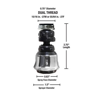 Foto 5 | Foto 5 | Aireador Danco 10500 De Doble Rosca Para Ahorrar Agua 1.5 Gpm - Venta Internacional.