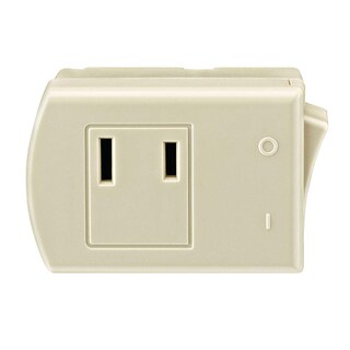 Foto 1 | Foto 1 | Interruptor Polarizado Leviton No Conectado A Tierra 125 V 13 A Color Marfil - Venta Internacional.