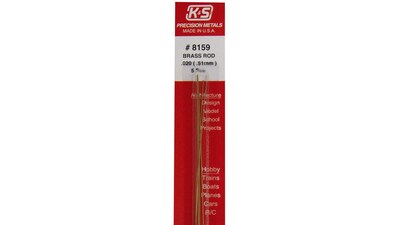 Foto 2 | Foto 2 | Varilla Redonda De Latón K&s Precision Metals De 0 5 Mm X 30 Cm 5 Unidades - Venta Internacional.