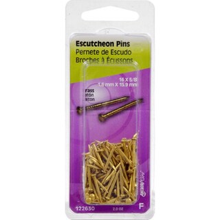 Foto 1 | Foto 1 | Cable De Anclaje Hillman De Latón Escutcheon Pins 16 Ga. 5/8 Pulgadas 60 Ml - Venta Internacional.