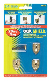 Foto 1 | Foto 1 | Colgador De Fotos Hillman Ook Shield De 9 Kg De Capacidad Paquete De 3 - Venta Internacional.