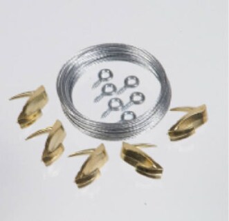 Foto 1 | Foto 1 | Kit Para Colgar Cuadros Hillman Wallbiter Chapado En Latón 30 Kg - Venta Internacional.
