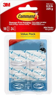Foto 1 | Foto 1 | Mini Hooks Command 17006clr-18es 18 Unidades Transparentes - Venta Internacional.