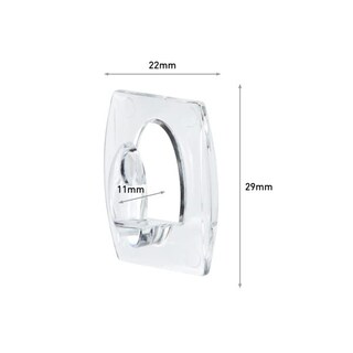 Foto 2 | Foto 2 | Mini Hooks Command 17006clr-18es 18 Unidades Transparentes - Venta Internacional.