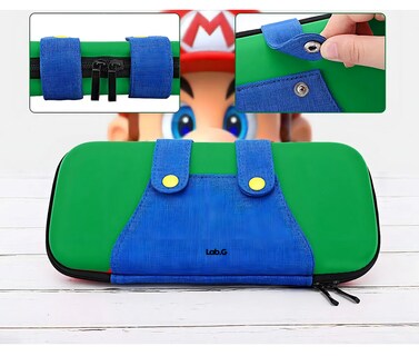 Foto 2 | Foto 2 | Kit De Accesorios Con Funda Para Nintendo Switch Lite Verde