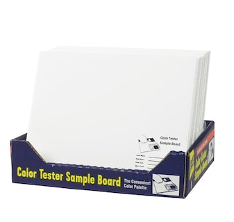 Foto 1 | Foto 1 | Tabla De Muestras Color Test Foam Pro 10 X 12 Cm Color Blanco (paquete De 24) - Venta Internacional.