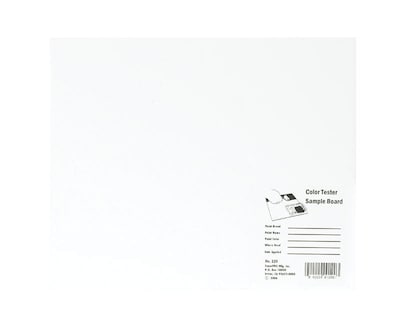 Foto 2 | Foto 2 | Tabla De Muestras Color Test Foam Pro 10 X 12 Cm Color Blanco (paquete De 24) - Venta Internacional.
