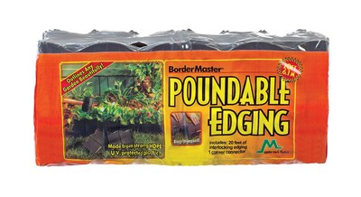 Foto 1 | Foto 1 | Poundable Edging Master Mark Plástico Negro 6 Cm X 15 M - Venta Internacional.
