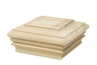 Foto 1 | Foto 1 | Poste Exterior De Madera De Pino Marrón Preacabado De Waddell  10 Cm X 10 Cm - Venta Internacional.