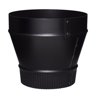 Foto 1 | Foto 1 | Reductor De Tubo De Estufa Imperial De Acero Galvanizado 8 X 6 Pulgadas Negro - Venta Internacional.