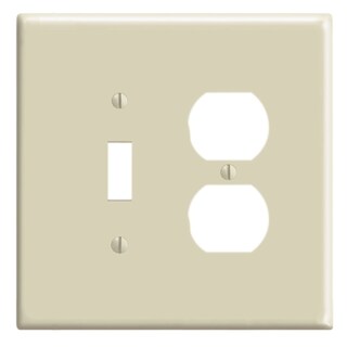Foto 1 | Foto 1 | Plato De Pared Leviton De 2 Elementos 13 X 13 5 Cm Color Marfil Liso - Venta Internacional.