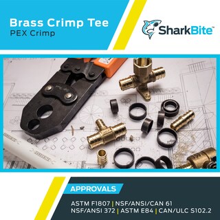 Foto 5 | Foto 5 | Camiseta Engarzada De Latón Sharkbite De 1 Pulgada Pe-rt Uc374lfa - Venta Internacional.
