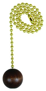 Foto 1 | Foto 1 | Cadena De Tracción Decorativa Jandorf Orrco 60312 En Nogal 30 Cm - Venta Internacional.