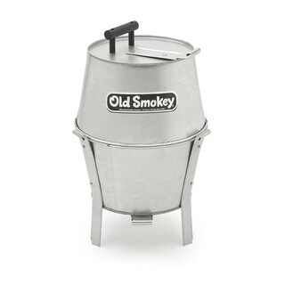 Foto 1 | Foto 1 | Parrilla De Carbón Old Smokey #14 Pequeña De Acero Inoxidable - Venta Internacional.