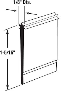 Foto 2 | Foto 2 | Junta Inferior Para Puerta De Ducha Prime-line M 6022 3 8 X 91 Cm - Venta Internacional.