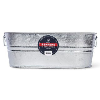 Foto 1 | Foto 1 | Tina Ovalada De Acero Galvanizado Bucket Behrens De 5.5 Galones - Venta Internacional.