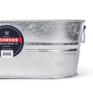 Foto 4 | Foto 4 | Tina Ovalada De Acero Galvanizado Bucket Behrens De 5.5 Galones - Venta Internacional.