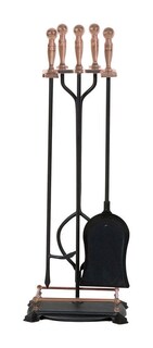 Foto 1 | Foto 1 | Juego De Herramientas Para Chimenea Panacea Antique Metal Negro 5 Piezas - Venta Internacional.