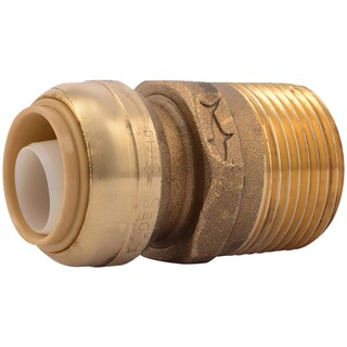 Foto 1 | Foto 1 | Adaptador Sharkbite U139lfa 3/4 X 1 Pulgada Mnpt De Latón Para Fontanería - Venta Internacional.