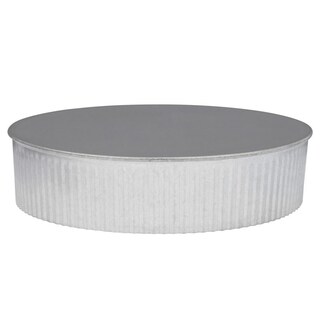 Foto 1 | Foto 1 | Tapa De Tubo De Acero Galvanizado Imperial De 7 Cm D - Venta Internacional.