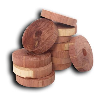 Foto 1 | Foto 1 | Paquete De 6 Anillos De Cedro Household Essentials Antipolillas Naturales - Venta Internacional.
