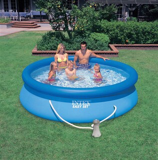 Foto 2 | Foto 2 | Estructura De Plástico Azul Intex Para Piscina Elevada Y Forro De Vinilo - Venta Internacional.