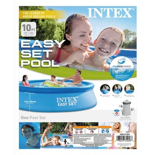Foto 3 | Foto 3 | Estructura De Plástico Azul Intex Para Piscina Elevada Y Forro De Vinilo - Venta Internacional.