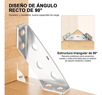 Foto 2 | Foto 2 | ''universal De Acero Inoxidable Muebles Esquina Conector 30pc Platedos ''