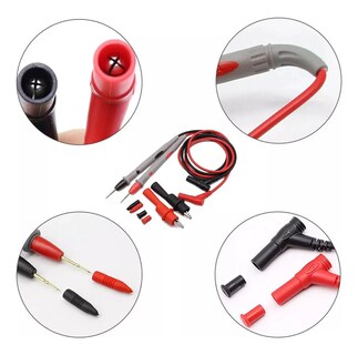 Foto 4 | Foto 4 | ''kit Punta Multimetro Digital Prueba Cable Universal 20amp Gris Rojo ''