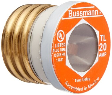 Foto 1 | Foto 1 | Fuse Bussmann Bp/tl-20 Conector Tl Con Retardo De Tiempo 20 A 125 V Paquete De 3 - Venta Internacional.