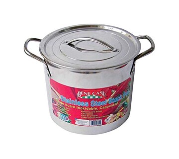 Foto 1 | Foto 1 | Maceta Bene Casa 11 4 L Acero Inoxidable 23 X 19 Cm - Venta Internacional.