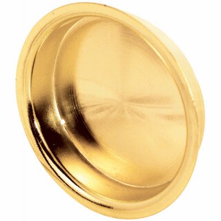 Foto 1 | Foto 1 | Tirador De Dedos Flush Mortise Prime-line De Acero Dorado Chapado En Latón - Venta Internacional.