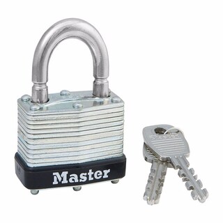 Foto 3 | Foto 3 | Warded Padlock Master Lock 500kabrk De Acero Laminado Paquete De 12 - Venta Internacional.