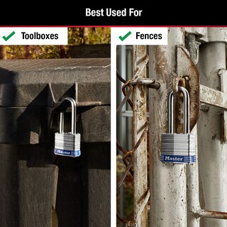 Foto 4 | Foto 4 | Padlock Master Lock 3dlh Para Exteriores Con Llave Paquete De 1 - Venta Internacional.