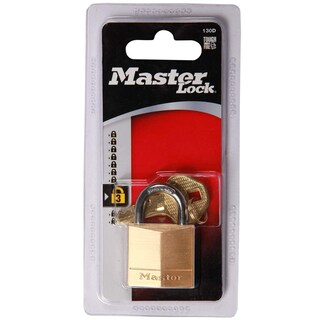 Foto 4 | Foto 4 | Candado Master Lock 130d De Latón Macizo 3 Cm - Venta Internacional.