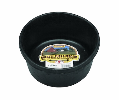 Foto 1 | Foto 1 | Bañera De Goma Little Giant Resistente De 2 Cuartos De Galón Duradera - Venta Internacional.