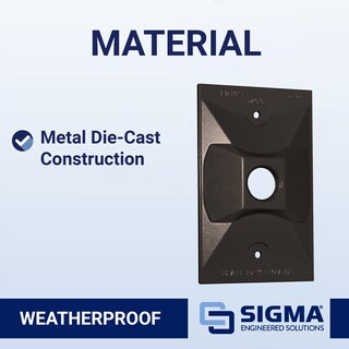 Foto 2 | Foto 2 | Funda Resistente A La Intemperie Sigma 14371br Bronze De 1/2 Pulgada - Venta Internacional.