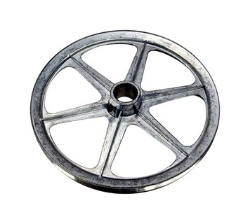 Foto 1 | Foto 1 | Polea Sopladora Fabricada Con Esfera De 25 Cm Color Plateado - Venta Internacional.