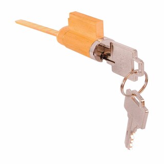 Foto 1 | Foto 1 | Cerradura Cilíndrica Prime-line Chapada En Latón Kw Con Llave Diferente - Venta Internacional.