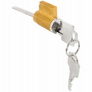 Foto 2 | Foto 2 | Cerradura Cilíndrica Prime-line Chapada En Latón Kw Con Llave Diferente - Venta Internacional.