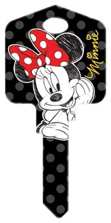 Foto 2 | Foto 3 | Llave En Blanco Hillman Disney Minnie Mouse Para Kwikset Titan - Venta Internacional.