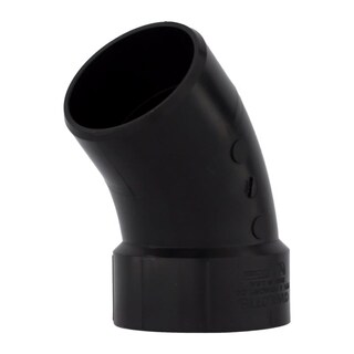 Foto 1 | Foto 1 | Tubo Charlotte Con Codo De 45 Grados Abs Cubo De 3 Pulgadas X Cubo De 3 Pulgadas - Venta Internacional.